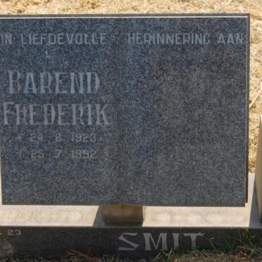 SMIT Barend Frederik 1923-1992