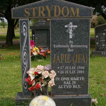 STRYDOM J.F.A. 1946-2001