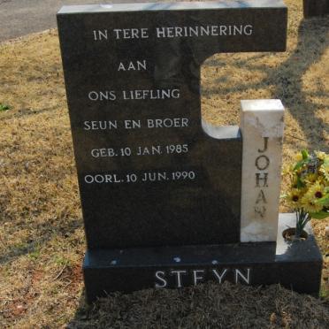 STEYN Johan 1985-1990