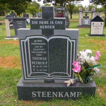 STEENKAMP Thomas Petrus P. 1929-2007