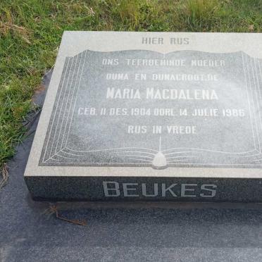 BEUKES Maria Magdalena 1904-1986