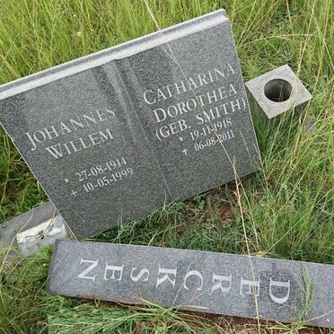 DERCKSEN Johannes Willem 1914-1999 &amp; Catharina Dorothea SMITH 1918-2011