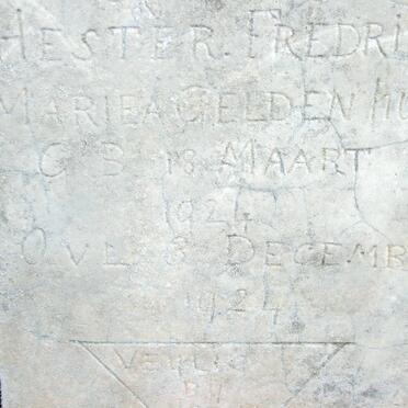 GELDENHUYS Hester Fredrika Mariea 1924-1924
