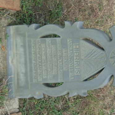 ROUX Anna Dorothea, le nee MARAIS 1863-1933