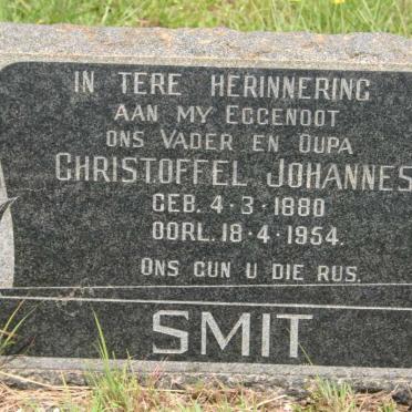 SMIT Christoffel Johannes 1880-1954