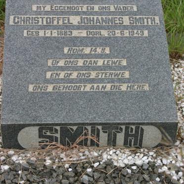 SMITH Christoffel Johannes 1883-1949