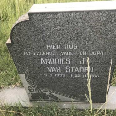 STADEN Andries J., van 1935-1986