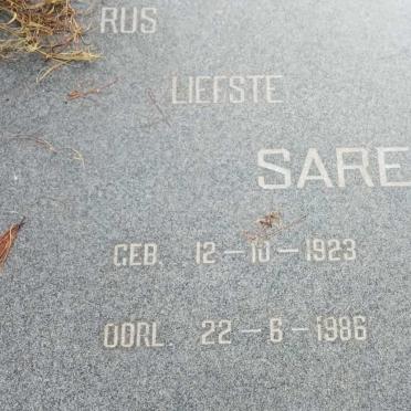 ? Sarel 1923-1986