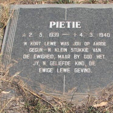? Pietie 1939-1940
