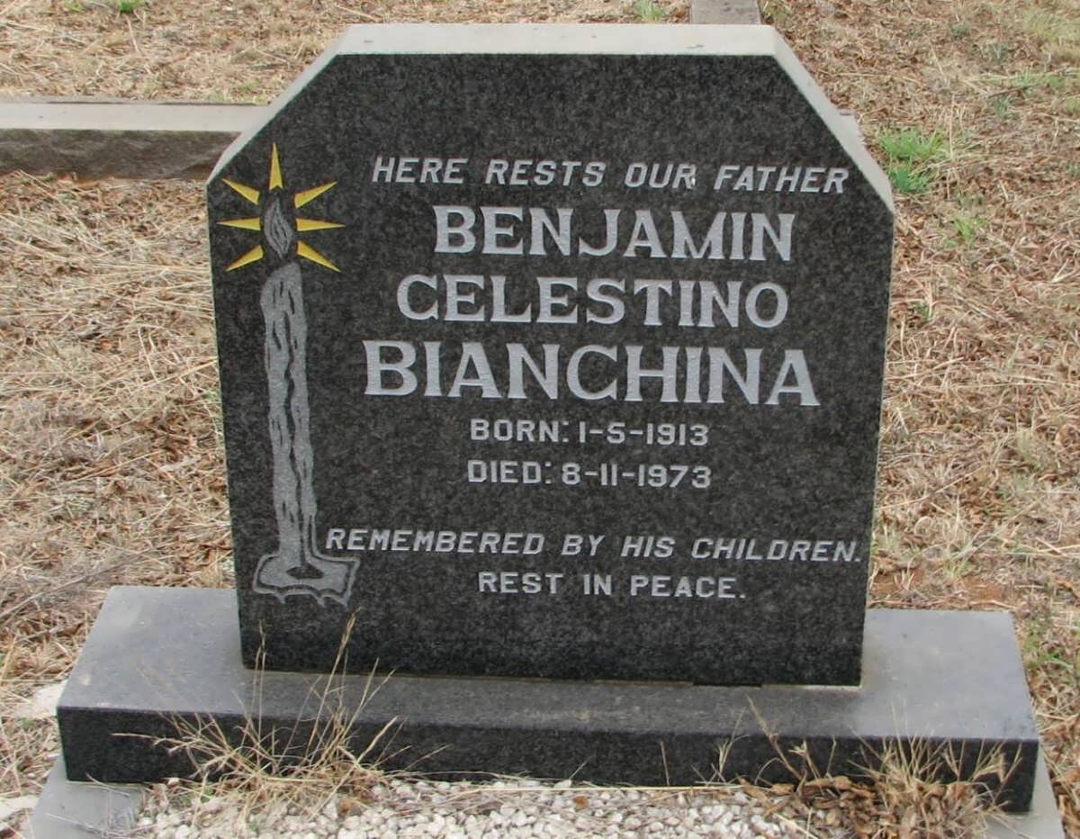 BIANCHINA Benjamin Celestino 1913-1973