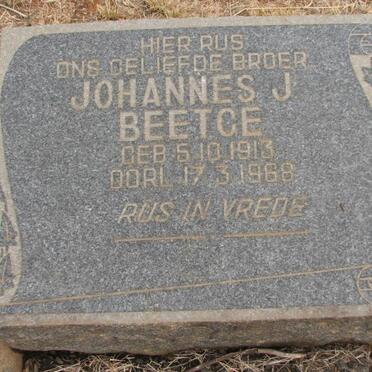BEETGE Johannes J. 1913-1968