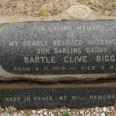 BIGGS Bartle Clive 1919-1975