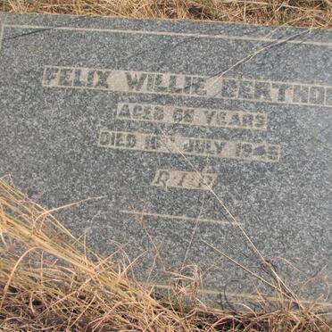 BERTHOLD Felix Willie -1945