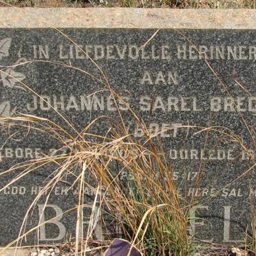 BREDELL Johannes Sarel ?-1958