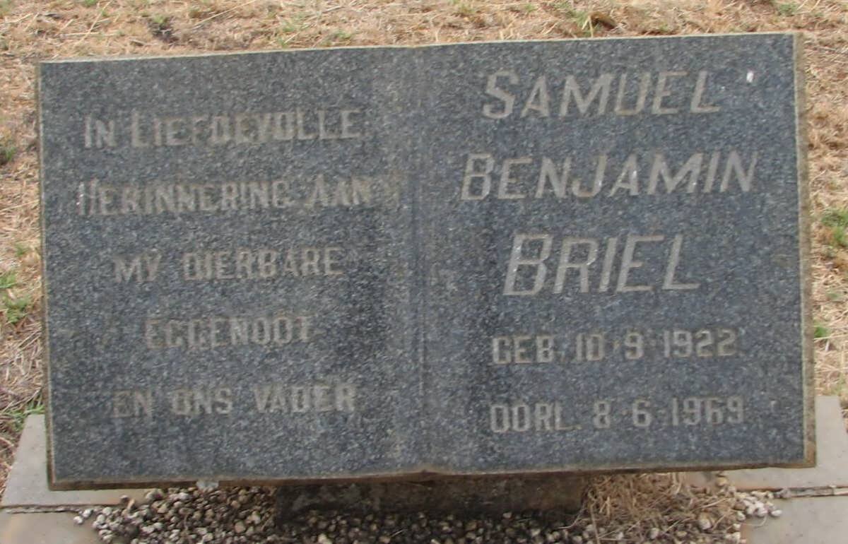 BRIEL Samuel Benjamin 1922-1969