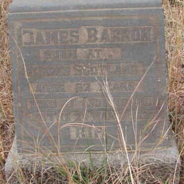BARRON James -1925
