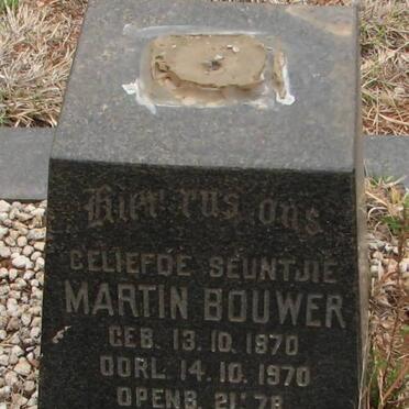 BOUWER Martin 1970-1970