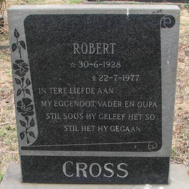CROSS Robert 1928-1977