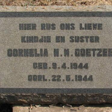 COETZEE Cornelia M.M. 1944-1944
