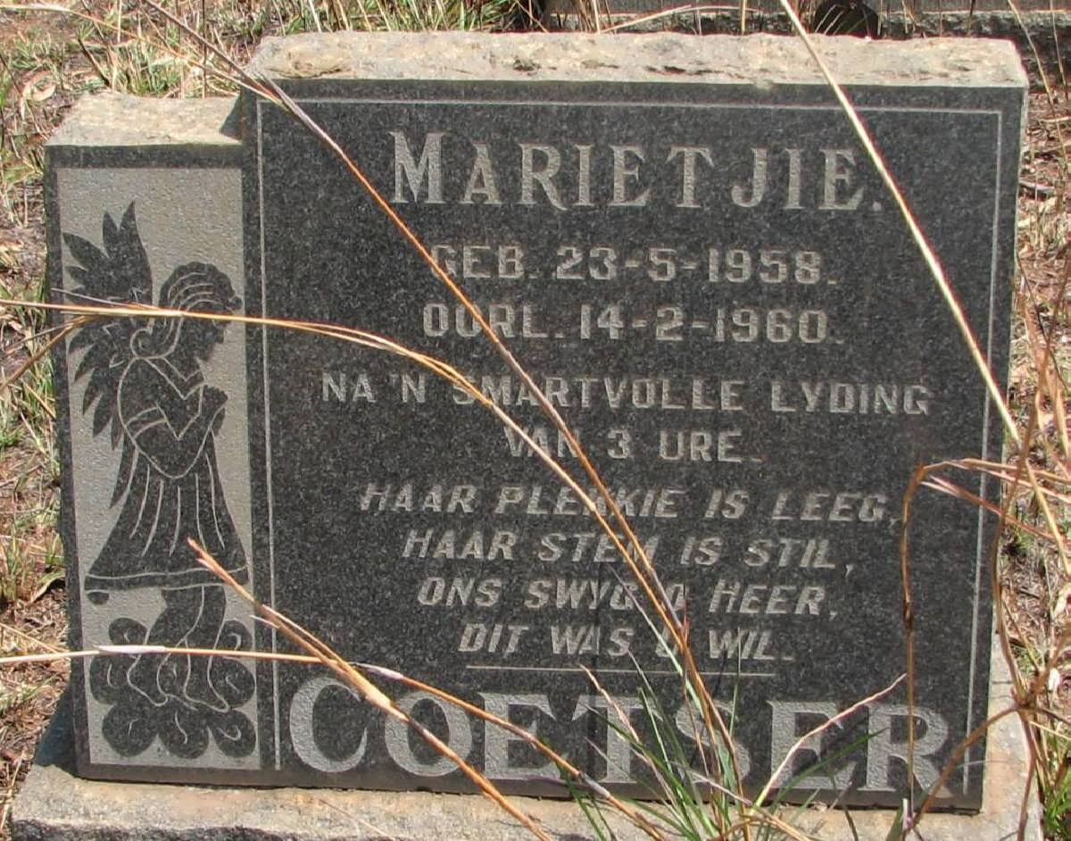 COETSER Marietjie 1958-1960