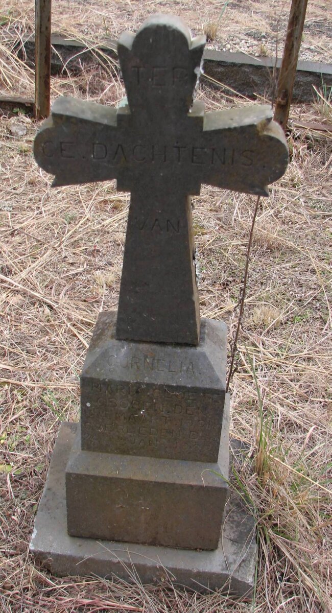 CLOETE Cornelia Maria 1901-1902