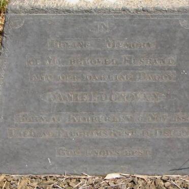 DONOVAN Daniel 1883-1940