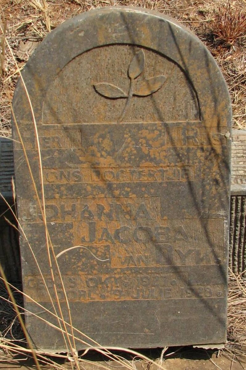 DYK Johanna Jacoba, van 1927-1928