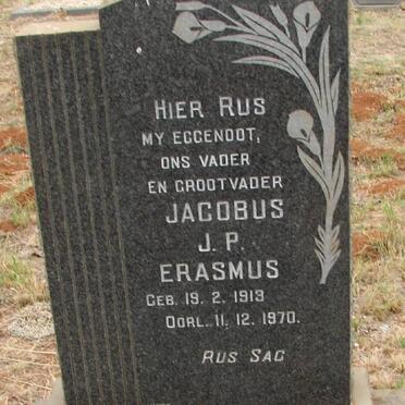 ERASMUS Jacobus J.P. 1913-1970