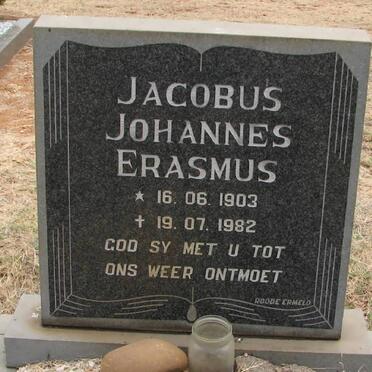 ERASMUS Jacobus Johannes 1903-1982