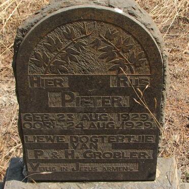GROBLER Pieter 1929-1929