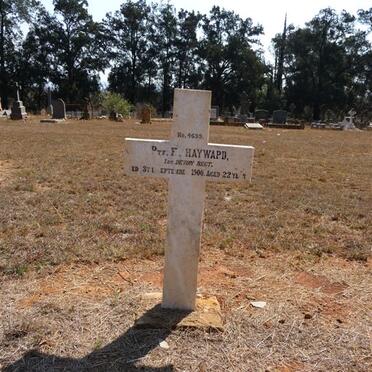 HAYWARD F. -1900