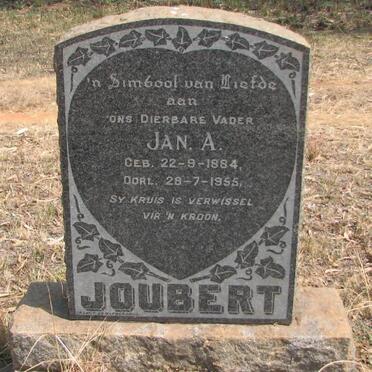 JOUBERT Jan A. 1884-1955