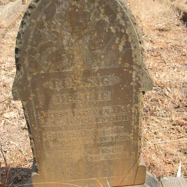 KOEKEMOER Dekkie 1936-1937