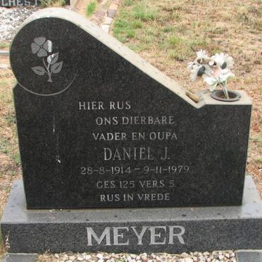 MEYER Daniel J. 1914-1979
