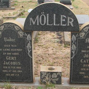 MÖLLER Gert Jacobus 1880-1964 &amp; Johanna Catharina SCOTT 1893-