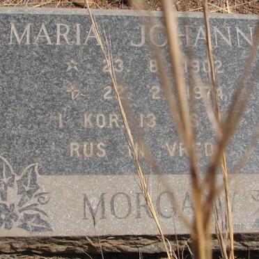 MORGAN Maria Johanna 1902-1974