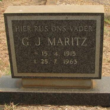 MARITZ G.J. 1915-1963