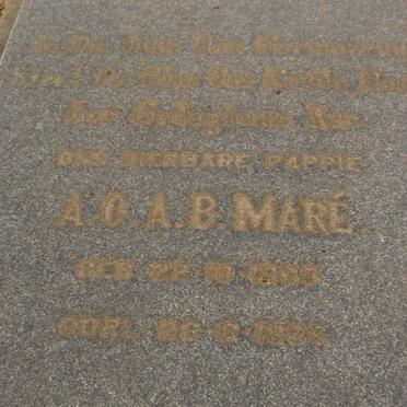 MARE A.C.A.B. 1903-1995