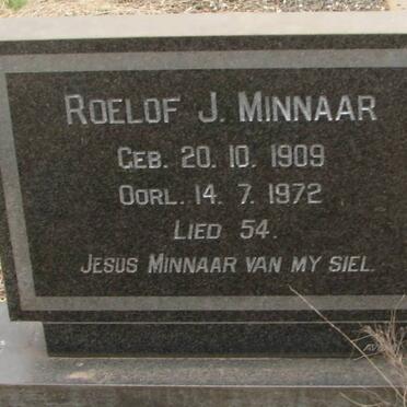 MINNAAR Roelof J. 1909-1972