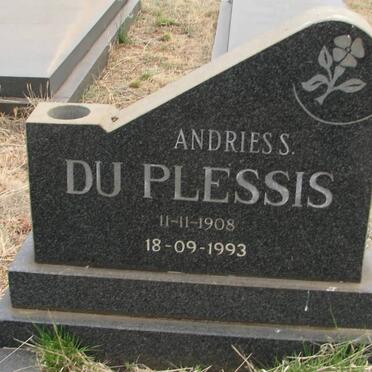 PLESSIS Andries S., du 1908-1993