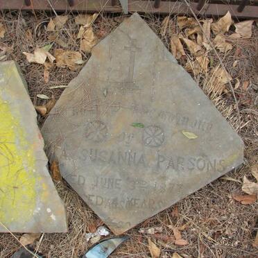 PARSONS A. Susanna -1877