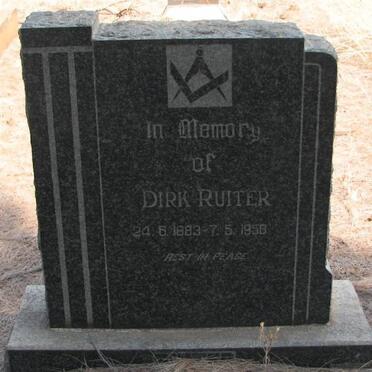 RUITER Dirk 1883-1958