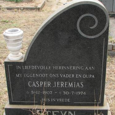 STEYN Casper Jeremias 1907-1974