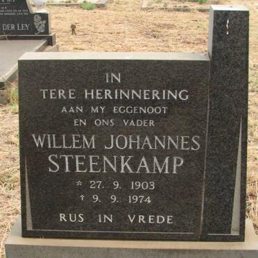 STEENKAMP Willem Johannes 1903-1974