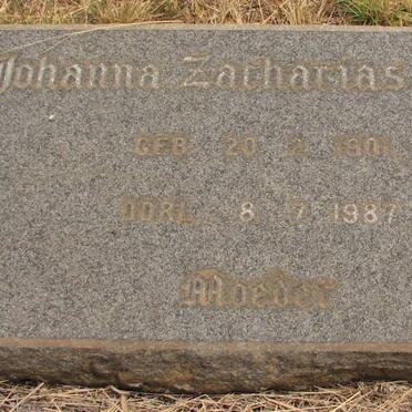 STEYN Johanna Zacharias 190?-1987