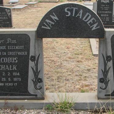 STADEN Jacobus Schalk, van 1914-1979 &amp; Maria VREUGDENBURG 1916-