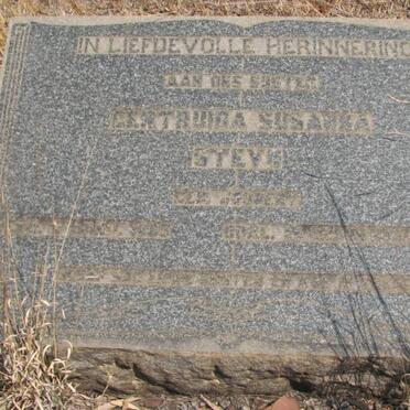 STEYN Gertruida Susanna nee JOUBERT