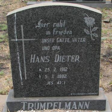 TRUMPELMANN Hans Dieter 1912-1982