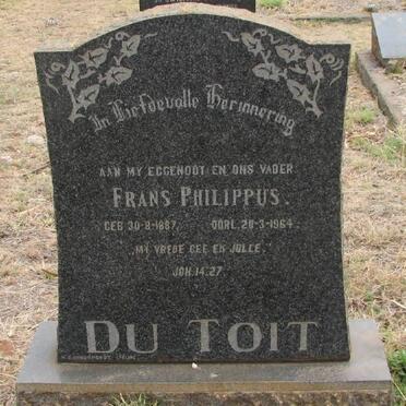 TOIT Frans Philippus, du 1887-1964