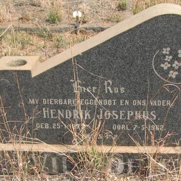 VILJOEN Hendrik Josephus 187?-1962